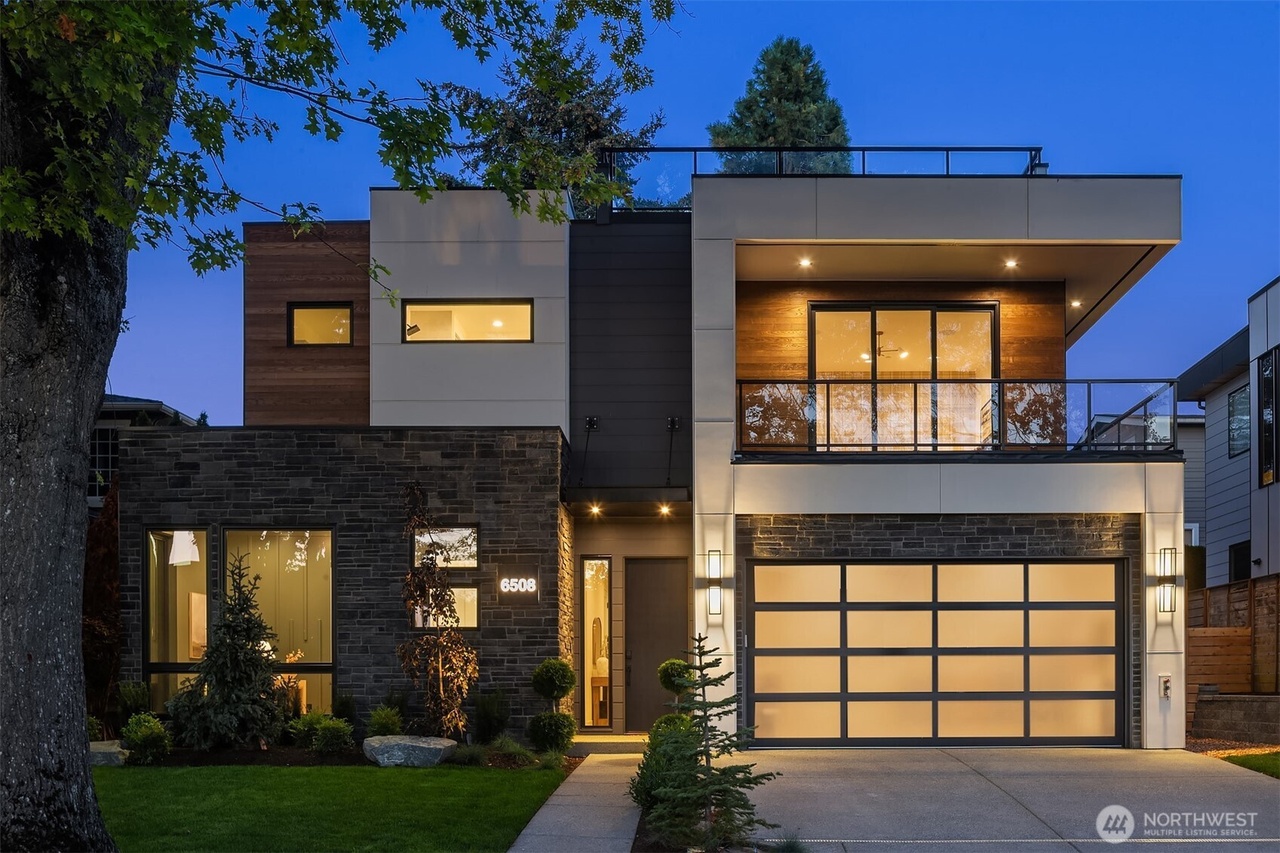 The real listing photo of 6508 103rd Avenue NE used for the example
